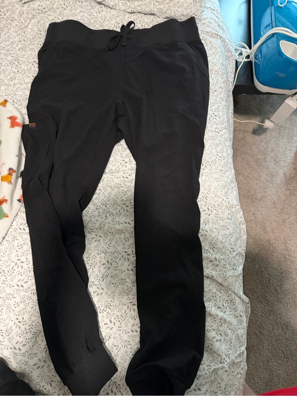 Women’s Black Drawstring Jogger scrubs